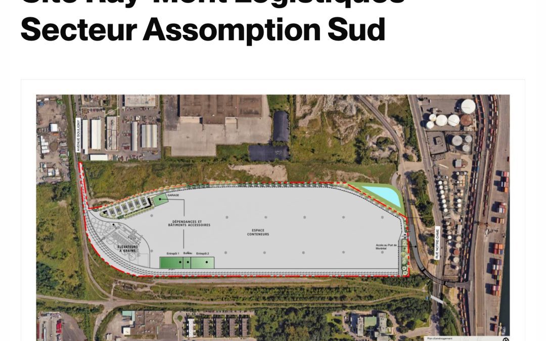 Les dérogations aux règlements d’urbanisme et autres concessions à Ray-Mont Logistique sont complètement inacceptables